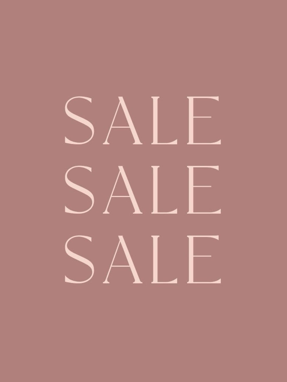 Closet Sale
